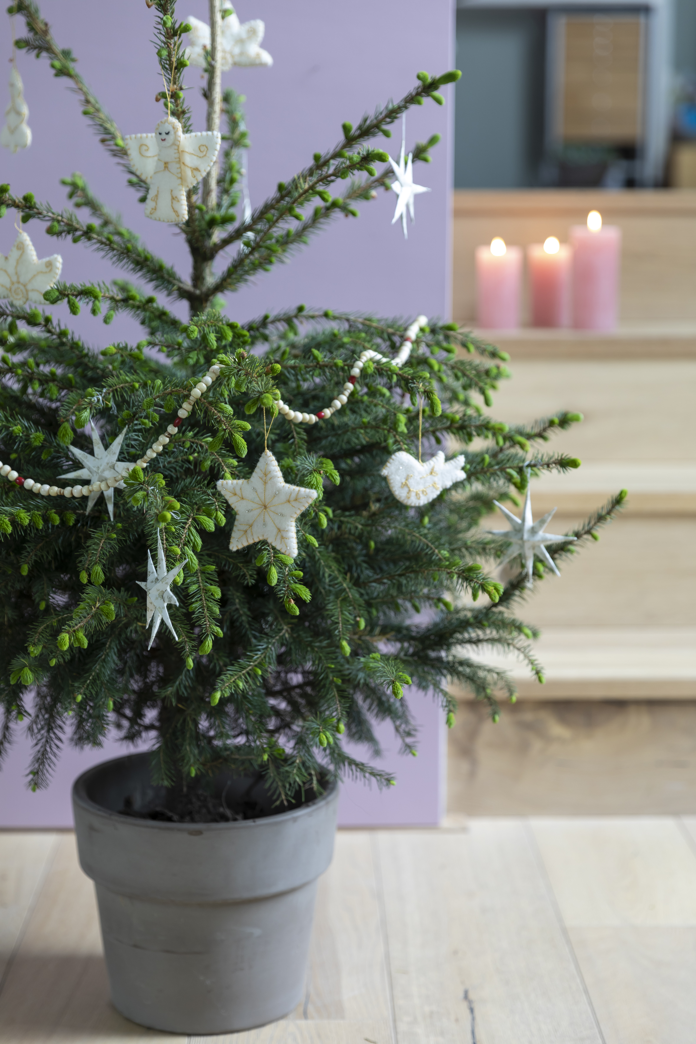 kerstboom christmas tree felt vilt