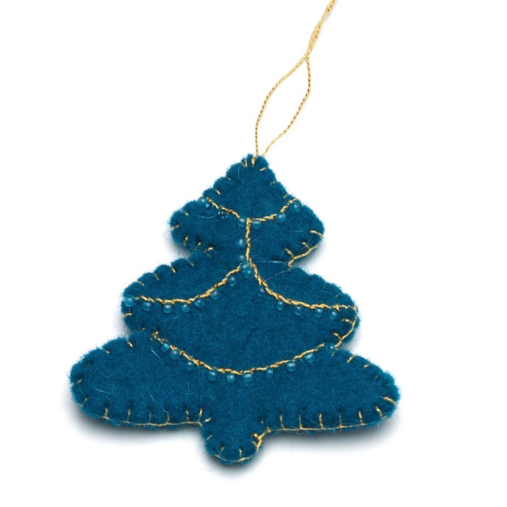 kerstdecoratie christmas decoration tree boom blue blauw