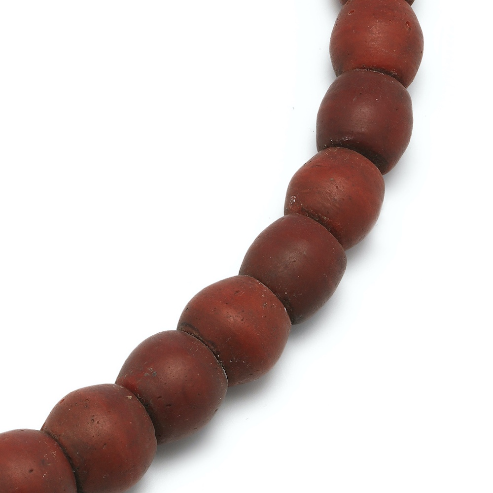 glaspasta glassbeads kralen red rood