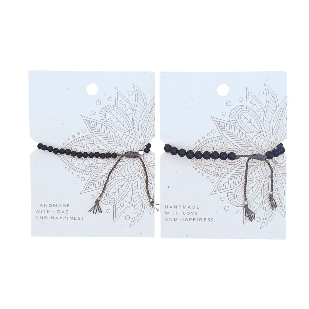 Bracelet armband levensboom tree of life glaskraaltjes glass beads 3 lines
