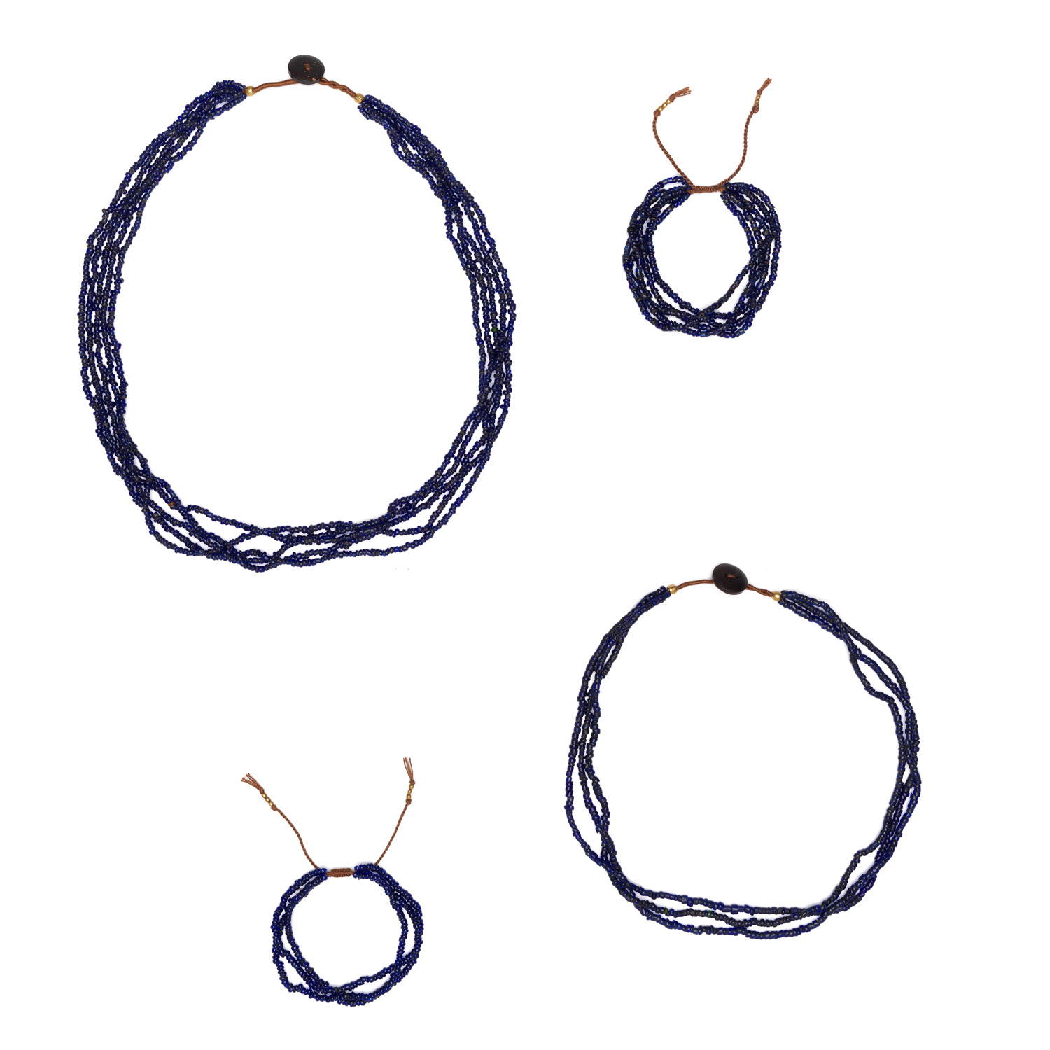 Collier | Bonda | 5 strengen | 55 cm