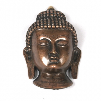 boeddha buddha head hoofd patan nepal mask masker