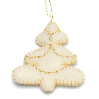 kerstdecoratie christmas decoration tree boom wit white