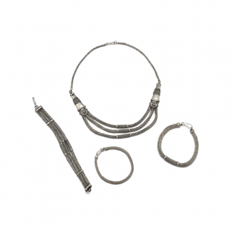 Necklace bracelet collier armband gevlochten braided