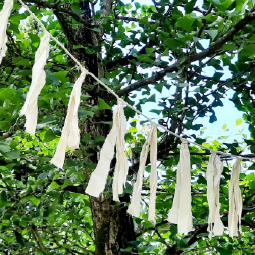 Tassel garland | off white