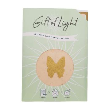 Gift of light vlinder butterfly
