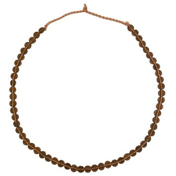 Collier | Bronzen schijfjes | Spiraal