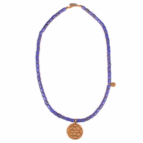 Ketting Naga met pendant lotus