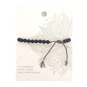 Armband | Jade | Zwart