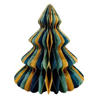 Honeycomb Christmas Tree | 23 cm | Blue