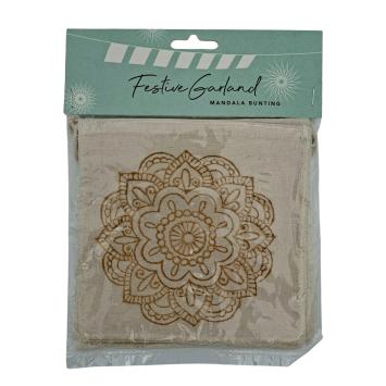 Mandala Bunting | Off White