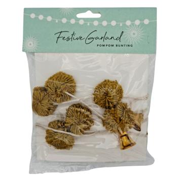 Pompom Bunting | Ochre