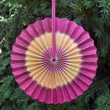 Tie Dye Waaier | Roze