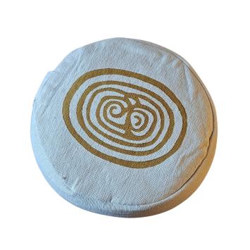 Yoga Kussen | Labyrinth | Off White