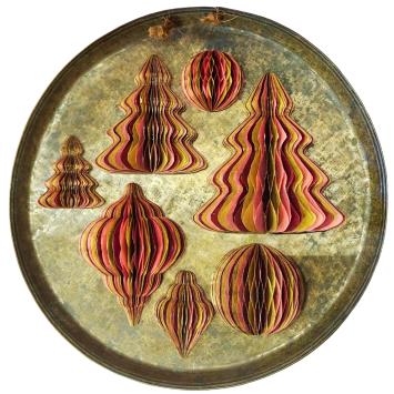 Honeycomb Bal | 12 cm | Roze