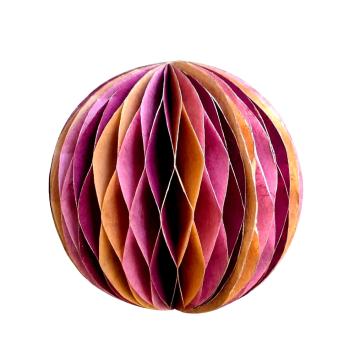 Honeycomb Bal | 12 cm | Roze